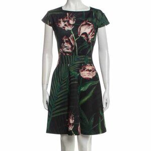 Ted Baker Floral Print Mini Dress